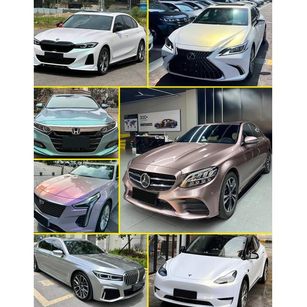 Anti Scratch Self Healing High Stretchable Colored Car Color Change Paint Protection Film