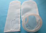 Liquid Filter Bag Nylon Fabric Netting Mesh Foldable with Drawstring / Plastic