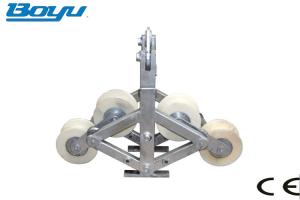 China Transmission Line Stringing Tools Aluminum String Cable Pulling Pulley wholesale