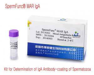 China 40T/Kit Male Diagnostic Kit For Determination Of IgA Antibody Coating Of Spermatozoa on sale