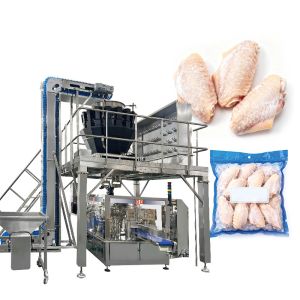 Automatic Premade Pouch Doypack Bag Packaging Machinery Frozen Shrimp Drumsticks