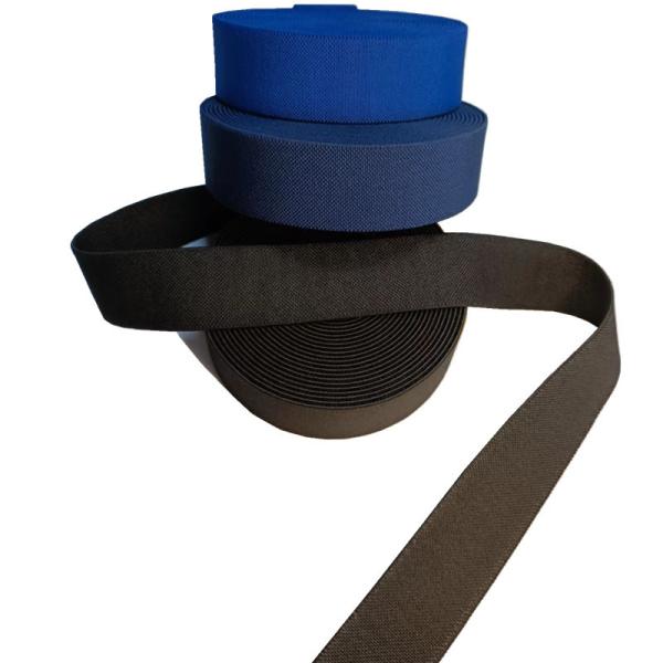 Quality Sublimation Braided Elastic Band Polyester Elastic Webbing 100mm Width for sale