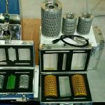 Die roll tooling set for softgel capsule and Paintball machine Fill Material