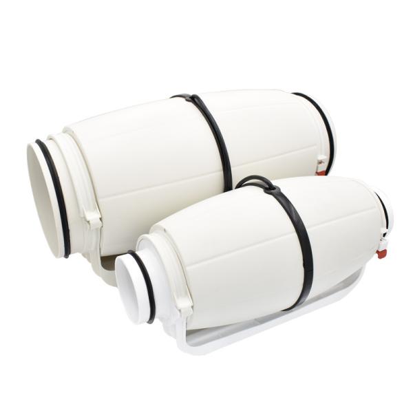 240V SAA Silent 200mm Customaization Hydroponic Black Mixed Flow Wall Mounted Fan