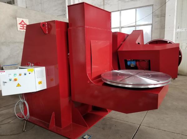 L Type Welding Turn Table 3 Axis Positioner Hand Control Box For Automatic