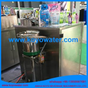 China liquid milk juice water stand up retort spout pouch filling machine wholesale