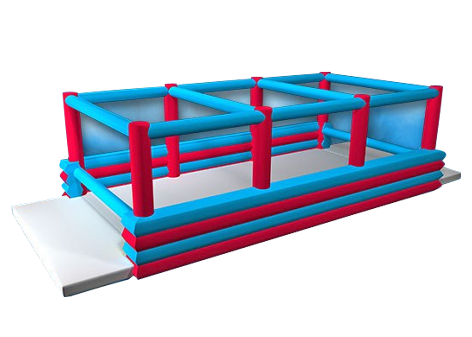 Combo Bouncy Obstacle Course For Recreation / Competition Tarpaulin Material