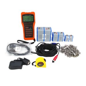 China Shengda 15-700mm Digital Handheld Ultrasonic Flowmeter Price wholesale