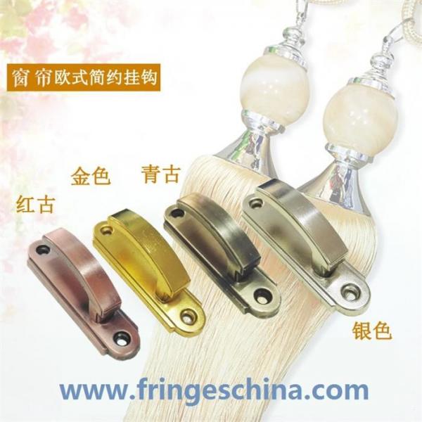 Quality High quality classical customized metal curtain hooks for home decorations for sale