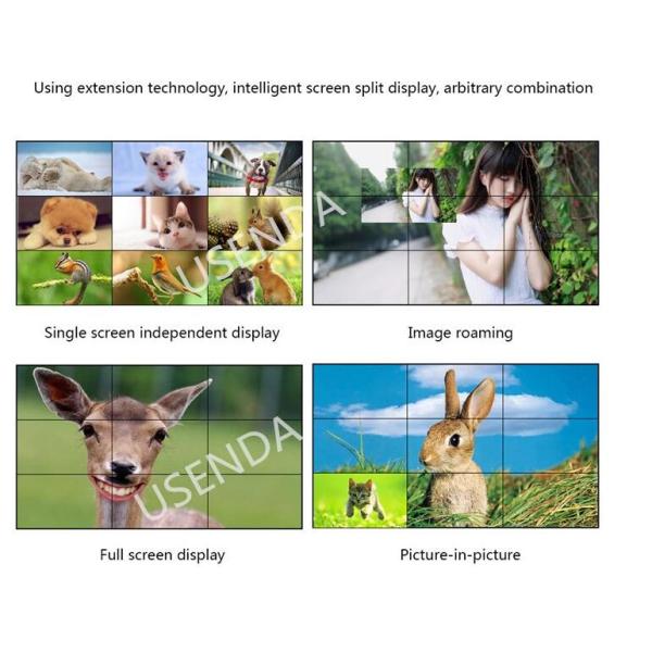 55Inch 55" Narrow Bezel LCD Display Screen Led backlight Lcd Video Wall