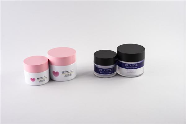 Quality 30ml 50ml Empty Makeup Empty Plastic Jars With Lids Face Empty Cream Containers for sale