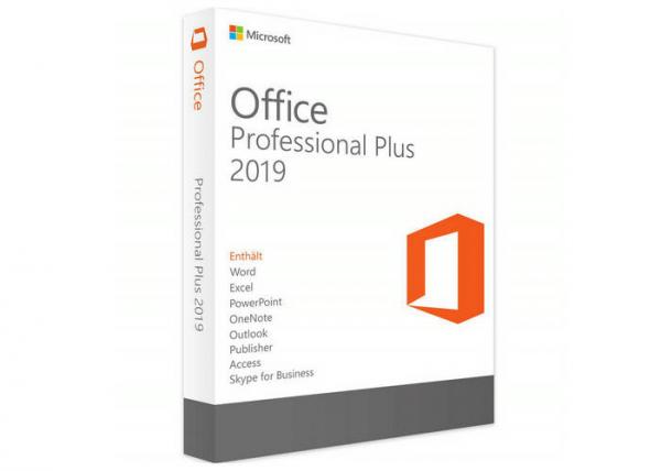 Quality Digital Microsoft Windows Softwares / Microsoft Office Professional Plus 2019 for sale