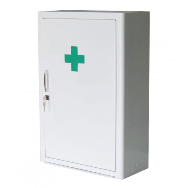 Large Wall Mounted First Aid Cabinet High Safety With Curvy Edge