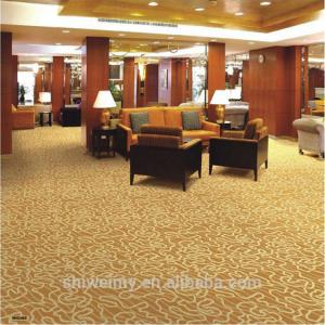 China New solid brown print polypropylene floor carpet for living room wholesale