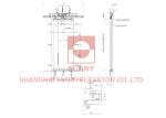 Automatic 2 Panel Elevator Door Operator Lift Control System with elevator parts