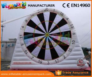 China Popular PVC Inflatable Football Soccer Dart Board Inflatable Foot Darts Rentals on sale