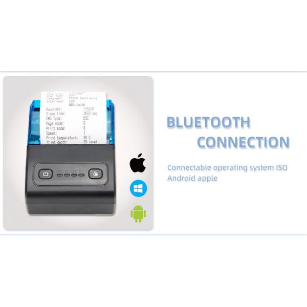 331g Mini Wireless Blue Tooth Thermal Printer Portable Machine Imprimante Thermique