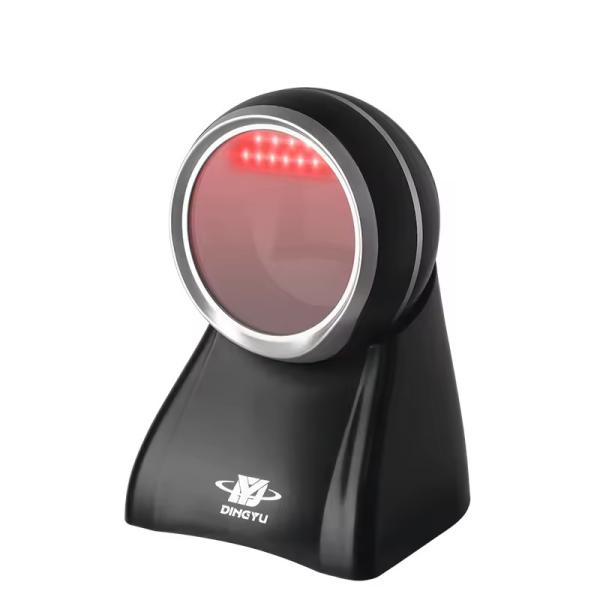 Quality Omnidirectional 2D Desktop Barcode Scanner With Display Screen Code Reader for sale