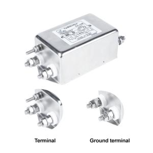 China 90db Low Pass Emi Filter 1450VDC Electromagnetic Interference Filters on sale