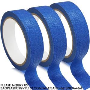 China Blue Painters Tape, Paint Tapes, Masking Tape For DIY Crafts & Arts, Painting Tape Adhesive Backing, Easy Removal wholesale