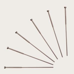 Customized Machining Core Pins And Sleeves With Hardness HV900 ISO/ejector pins and sleeves
