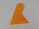 High Flexibility Plotter Spare Parts Triangle Squeegee For Signage Industry