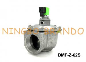 China 2 1/2 Inch DMF-Z-62S SBFEC Type Right Angle Impulse Diaphragm Valve With Integral Solenoid DC24V on sale