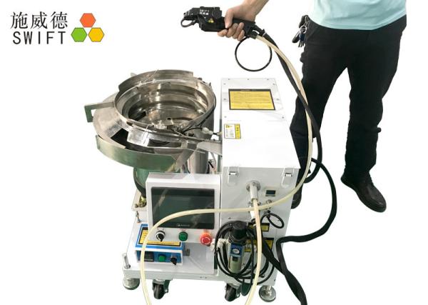 Quality Handheld Type Automatic Zip Tie Machine , Nylon Tie Tool With Ergonomic Hand Shank for sale