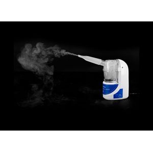 2 Masks Asthma Cure Ultrasonic Nebulizer Machine , Battery Powered Asthma