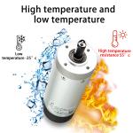 24 Volt Encoder CE Small DC Servo Motor With Gear Box Speed Gate Turnstile