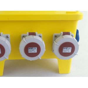 24 Poles Portable Power Distribution Board With Overcurrent Protection