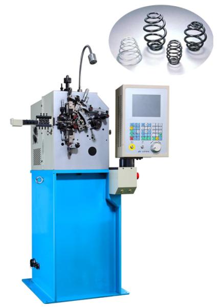 Stable Torsion Spring Machine Two Axis Control With Unlimited Wire Feeding