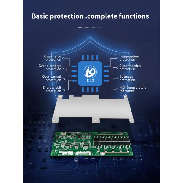 48V BMS Board 7S-16S 20A-30A For Electric Scooter And Bicycle LifePO4 Battery