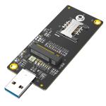 NGFF(M.2) Key B To USB 3.0 Adapter With SIM 6pin Slot For WWAN/LTE ModuleHigh
