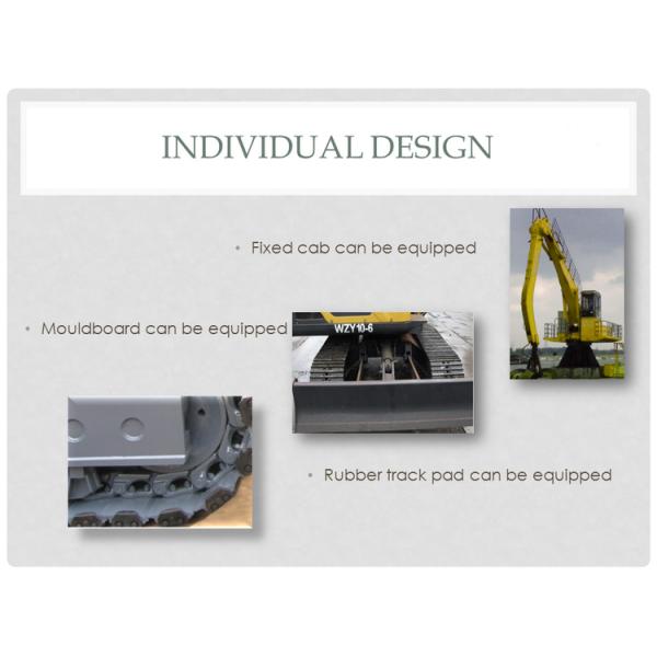 Professional 42 Ton Material Handler Machines 0.8~1.2cbm WZY42-7