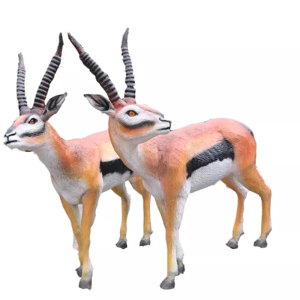 110V 220V Realistic Animal Statues With Movement / Sound Customization