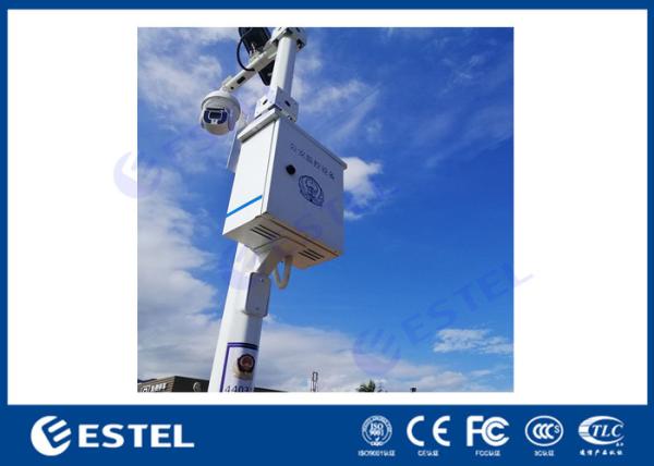 Pole Mounted Wall Installed IP55 Traffic Control Enclosure With Back Plate And