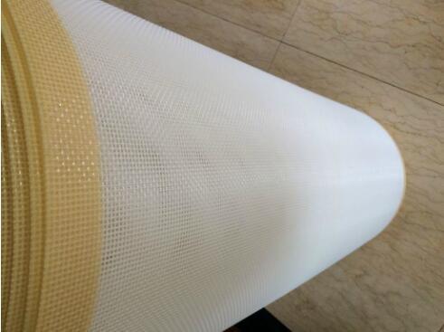 Square Hole Shape Press Filter Cloth Fabrics Polyester / Synthetic