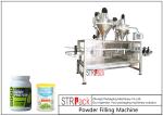 High Speed Inline Powder Bottle Filling Machine With PLC Controlling System