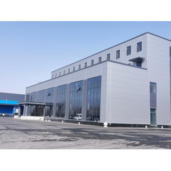 Industry Q355 Q235 Steel Structure Workshop Prefab Metal Workshop For Food Factory