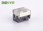 SMT Shield right angle extra low profile rj45 ethernet connector, 8p8c jack KRJ