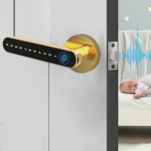 Quality Tuya App Smart Code Door Lock Smartphone Connection Remote Control Room Lock for sale