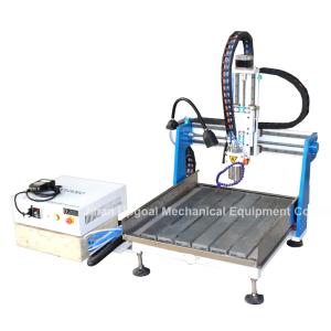 China Gantry Moving Desktop Aluminum CNC Router Machine with DSP A11E Offline Control on sale