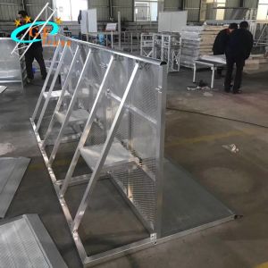 China TUV Exhibition 1.2m Crowd Control Aluminum Mojo Barrier wholesale