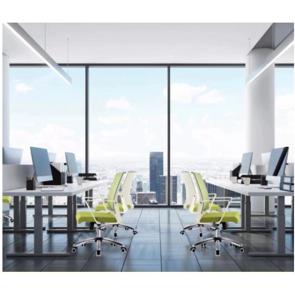 Customized Colors Ergonomic Mesh Office Chair with Height Adjustable Full Backrest