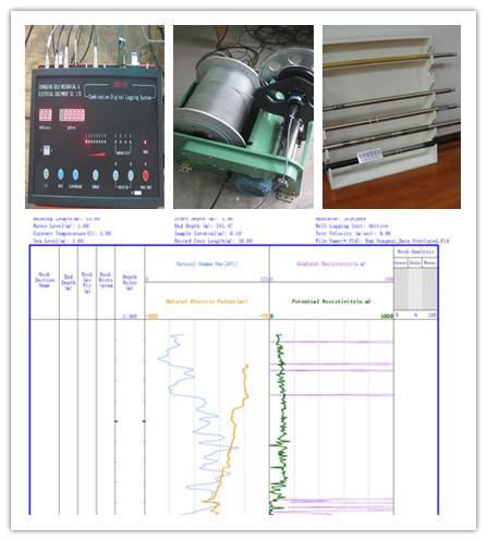 Quality Deep Well logging, Borehole Logger and Digital Logging System for Resistivity, Natural Gamma for sale