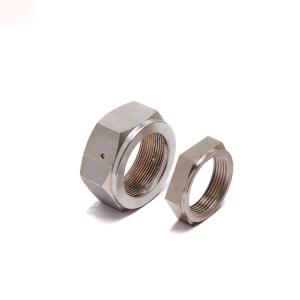 China Stainless Steel Custom Water Pipe Connection Nut Pipe Fitting Nut wholesale