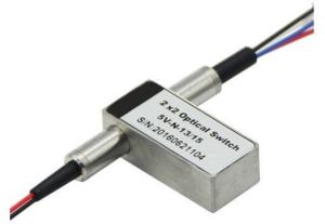 China 2x2 WDM Device 8ms Optical Bypass Switch Singlemode Multimode wholesale