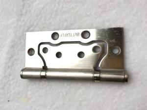 China Metal Type Nickel Color Door Butt Hinge 2 Ball Bearing 4 Inch Polished wholesale