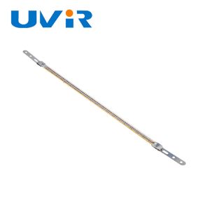 China 2000W 400V Gold Coated IR Halogen Lamp with X Base on sale